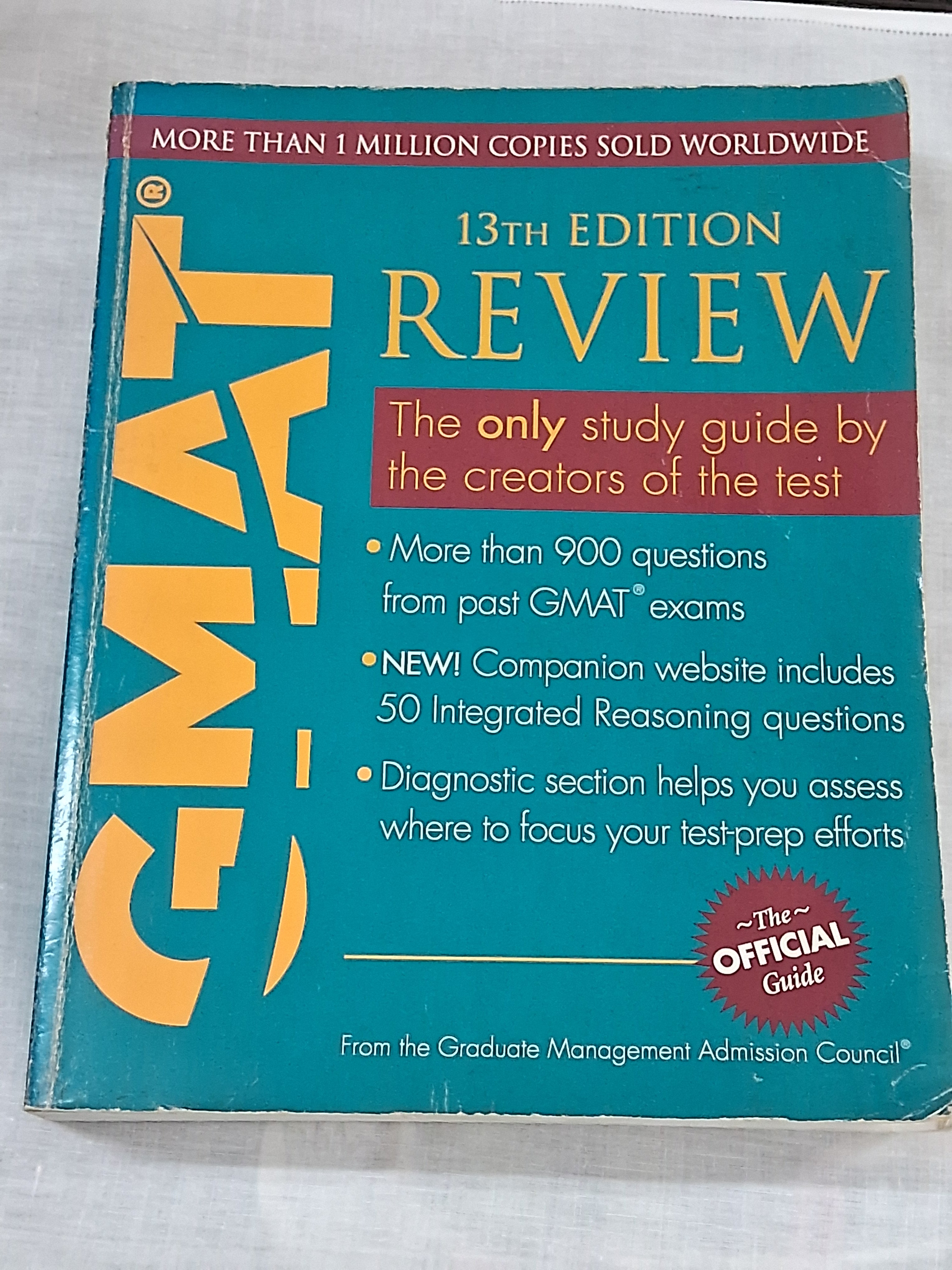 The Official Guide for GMAT Review - 13th Edition